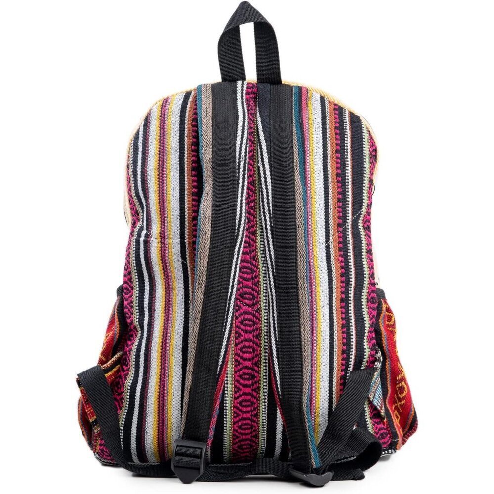 🆕 Freakmandu Collection Multi 8 Functional Pocket Bag Unisex Rustic Backpack - Picture 2 of 5